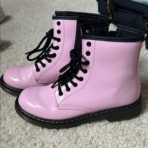 Dr. Martens Kids Pink Boots